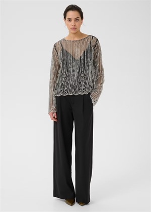 Sibba blouse Black/Silver Gestuz 